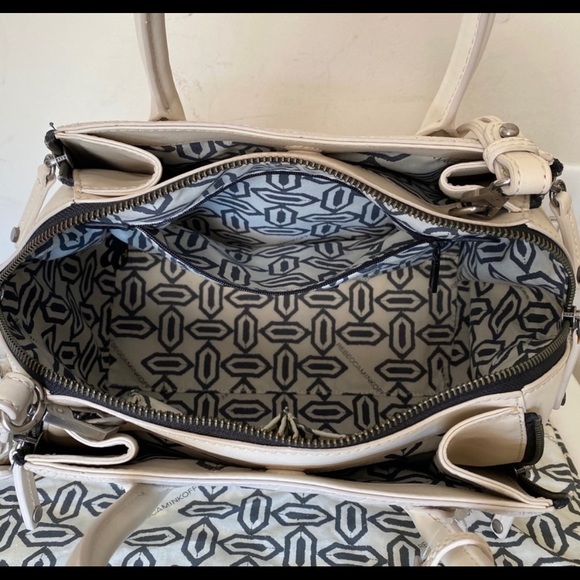 Rebecca Minkoff Perry cream faux croc Satchel - Picture 6 of 10